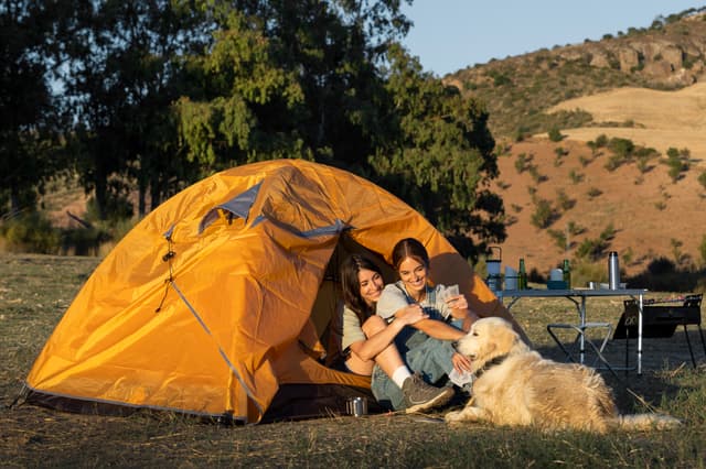 Tent camping services