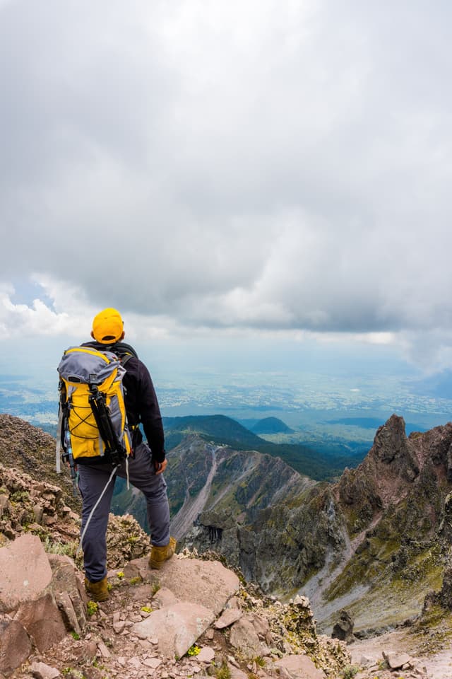 Mountain climbing